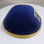 Muslim Religious Kippot Hats Factory - OEM Wholesale Custom Judaica Wedding Judaica Yarmulke