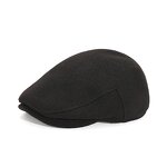Flat Beret Hat Factory - OEM Wholesale Wool Tweed Herringbone Design