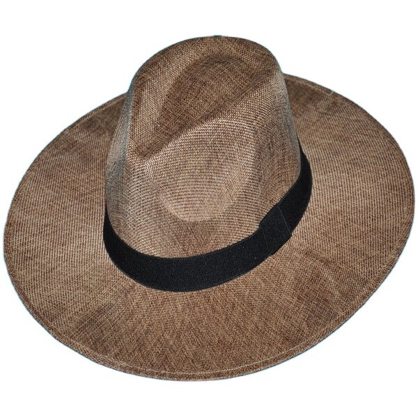 Straw Panama Fedora Factory - OEM Direct Wholesale Unisex Custom Logo Plain Recycled