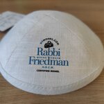 Kippah Jewish Kippot Factory - OEM Belief Wholesale Custom Logo Yarmulke Jewish Cotton Linen