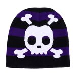 Winter Beanie Cap Factory - OEM Custom Logo Warm Jacquard Demon Ghost Hat Cute Outdoor Halloween
