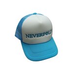 6-Panel Truck Caps Factory - OEM Hot Sale Breathable Grey Polyester Cotton Mesh
