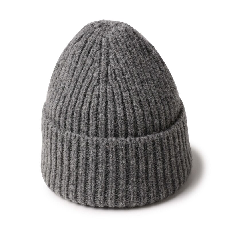 Winter Warm Acrylic Knit Cap Factory - OEM Customizable Fashionable Cute Embroidered Logo Ribbed