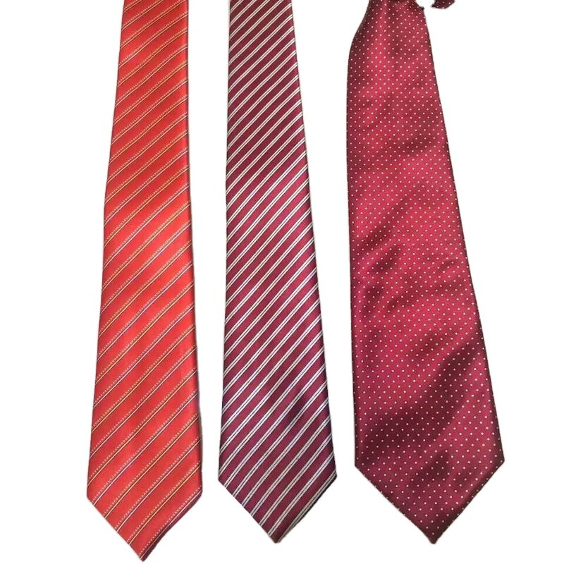 Men's Slim Skinny Neckties Factory - OEM Custom Many Solid Colors or Striped Prints Classic Style Silk
