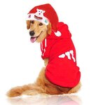 Knit Santa Hat for Pets Factory - OEM Wholesale Cute Winter Puppy Kitten New Year Headwear Christmas