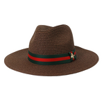 Women's Wide Brim Panama Hat Factory - OEM Luxury Breathable Wheat Straw Customizable Lace