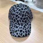Corduroy Winter Hat Factory - OEM Hot Selling Unisex Leopard Print Outdoor Warm
