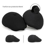 Woolen Tweed Beret Factory - OEM Customizable British Retro Solid Light Japanese System Cap