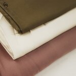 Lyocell Fabric Manufacturer - Woven Soft Baby Clothes Plain Twill Satin Fabric