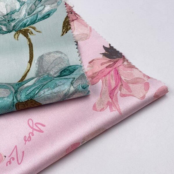 Rayon Fabric Manufacturer - China Woven Floral Brocade Satin Challis Fabric