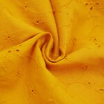 Lace Fabric Manufacturer - Wedding Party Eyelet Floral Cotton Lace Fabric