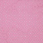 Lace Fabric Manufacturer - Custom Pink Eyelet Woven Embroidered Cotton Fabric