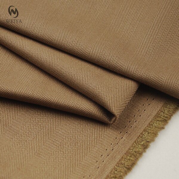 Herringbone Fabric Manufacturer - Wholesale 310gsm Woolen Herringbone Suit Fabric