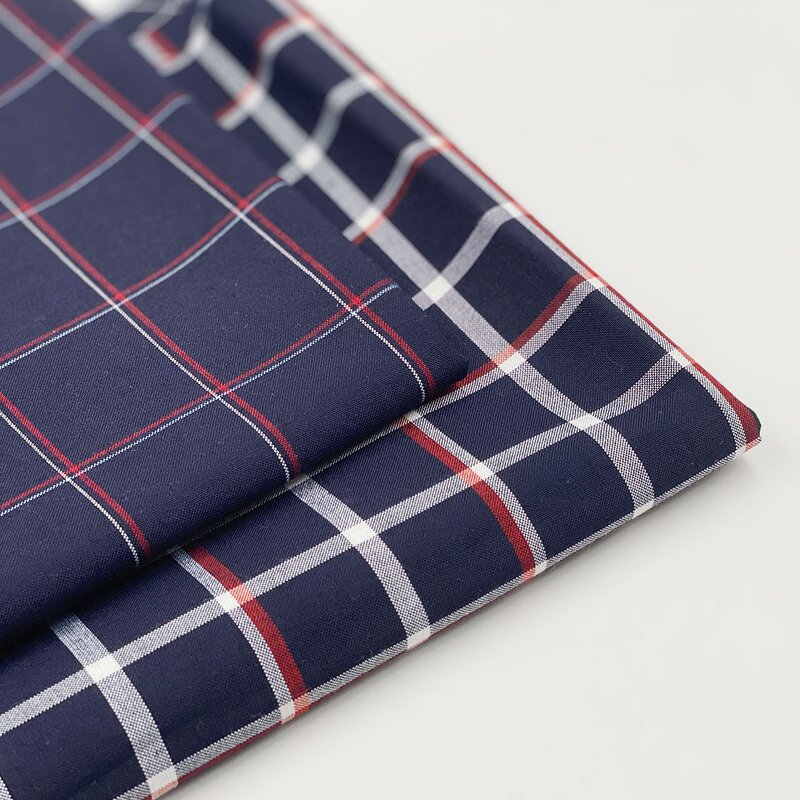 Yarn Dyed Fabric Manufacturer - School Uniform Plaid Check TR Yarn Dyed