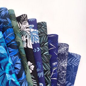 Printed Fabric Manufacturer - Wholesale Hawaiian 100% Cotton Woven Fabric