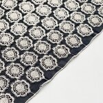 Tulle Fabric Manufacturer - Factory Custom Water-soluble Polyester Lace Fabric