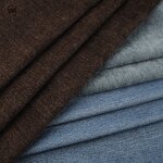 Chenille Fabric Manufacturer - Soft Heavy Weight Polyester Spandex Blend Fabric