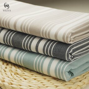 Stripe Fabric Manufacturer - Wholesale 65/35 Poly Cotton Yarn Dyed Stripe