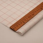 Lurex Fabric Manufacturer - Soft Check Plaid Rayon Lurex Crepe Fabric