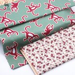 Printed Fabric Manufacturer - Customizable 100% Cotton Floral Dress Fabric