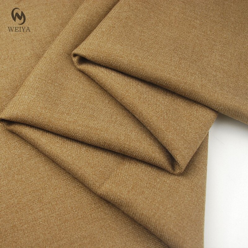 TR Fabric Manufacturer - Winter Heavyweight TR Wool Style Spun Yarn Fabric