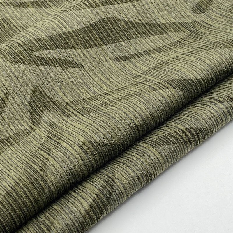Corduroy Fabric Manufacturer - Fashion Zebra 3D Embossed Polyester Fabric