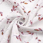Lace Fabric Manufacturer - High Quality Hollow Out Floral Cotton Voile Fabric
