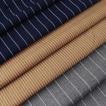 TR Fabric Manufacturer - Custom 210-260gsm Yarn Dyed TR Striped Fabric