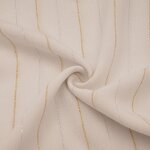 Lurex Fabric Manufacturer - Woven Silver Copper Rayon Lurex Crinkle Fabric