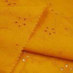 Lace Fabric Manufacturer - Wedding Party Eyelet Floral Cotton Lace Fabric