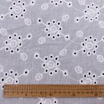 Lace Fabric Manufacturer - Custom Color Sheer Voile Thick Cotton Lace Fabric