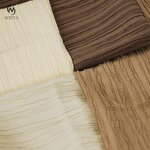 Wrinkled Fabric Manufacturer - Wholesale Poly Rayon Spandex Blended Fabric