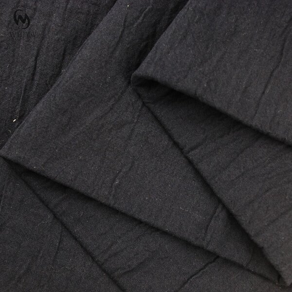 Linen Fabric Manufacturer - Autumn Winter Thick Slub Linen Cotton Blend Fabric