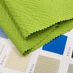 Seersucker Fabric Manufacturer - Viva Magenta Crinkle 100% Polyester Fabric