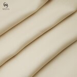 Lyocell Fabric Manufacturer - Woven Soft Baby Clothes Plain Twill Satin Fabric
