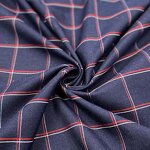 Yarn Dyed Fabric Manufacturer - School Uniform Plaid Check TR Yarn Dyed