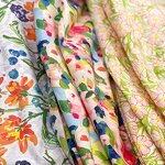 Liberty Fabric Manufacturer - Fashion Poplin Voile Floral Digital Print Fabric