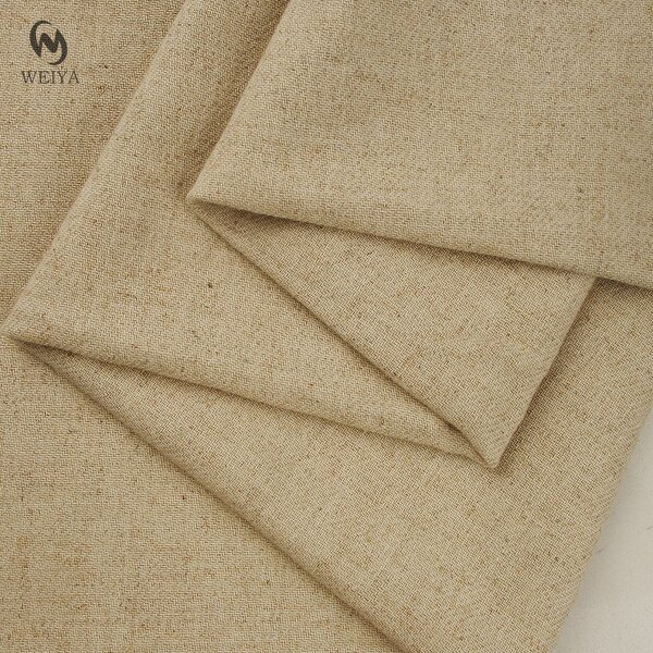 Twill Fabric Manufacturer - Autumn Winter 255gsm Thicken Cotton Linen Fabric