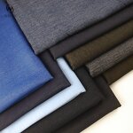 Denim Fabric Manufacturer - Custom TR Elastic Polyester Rayon Faux Denim