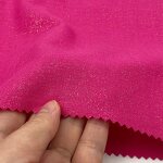 Foil Print Fabric Manufacturer - Fashion Slub Spandex Rayon Foil Print