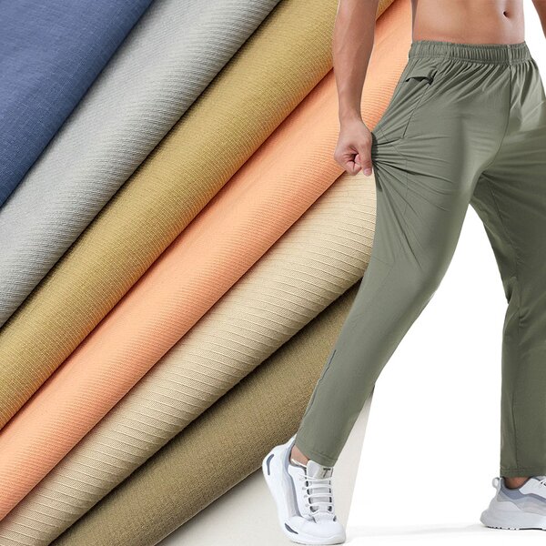 Sports Fabric Manufacturer - Custom 4 Way Stretch Nylon Spandex Woven Fabric