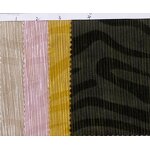 Corduroy Fabric Manufacturer - Fashion Zebra 3D Embossed Polyester Fabric