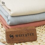 Linen Fabric Manufacturer - Low MOQ 150-220g Plain Dyed Lyocell Blend Fabric