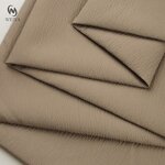 Crepe Fabric Manufacturer - Woven Cotton Touch Polyester Stripe Fabric