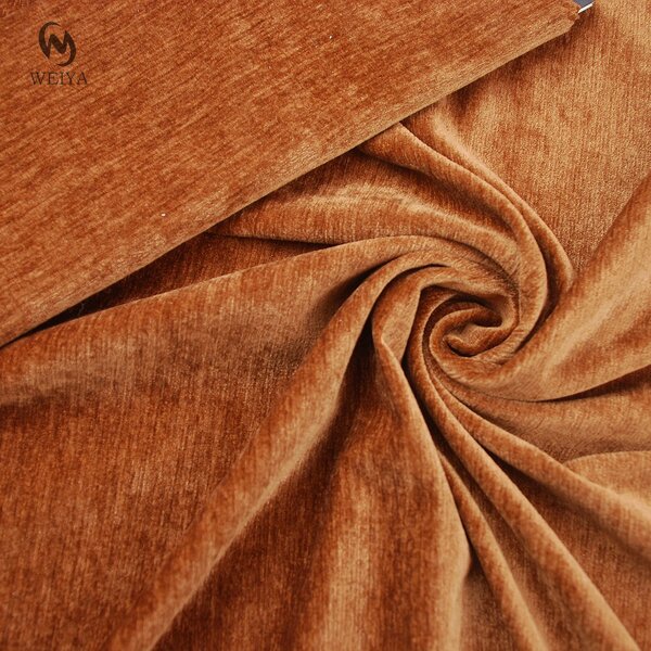 Chenille Fabric Manufacturer - Vintage Velvet Touch Polyester Chenille Fabric