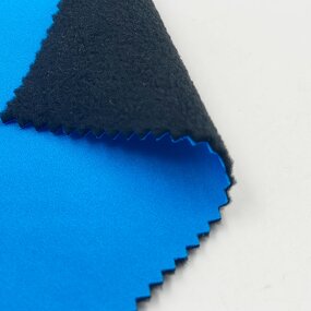 Softshell Fabric Manufacturer - Custom Poly Faux Sherpa 4 Way Stretch Fabric