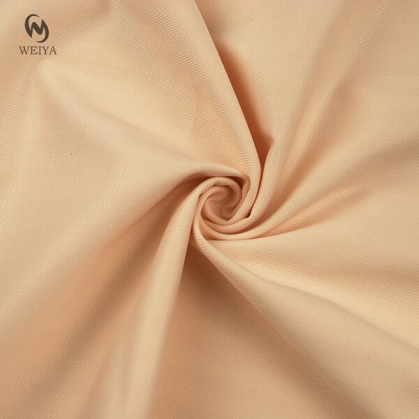 Shirting Fabric Manufacturer - Custom Stretch Bamboo Fiber Herringbone Fabric