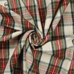 Flannel Fabric Manufacturer - Wholesale Yarn Dyed Cotton Plaid Flannel Fabric