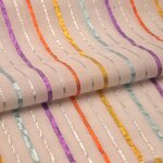 Lurex Fabric Manufacturer - Soft Thick Metallic Yarn Dyed Cotton Fabric