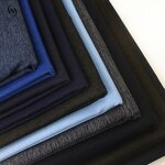 Denim Fabric Manufacturer - Custom TR Elastic Polyester Rayon Faux Denim